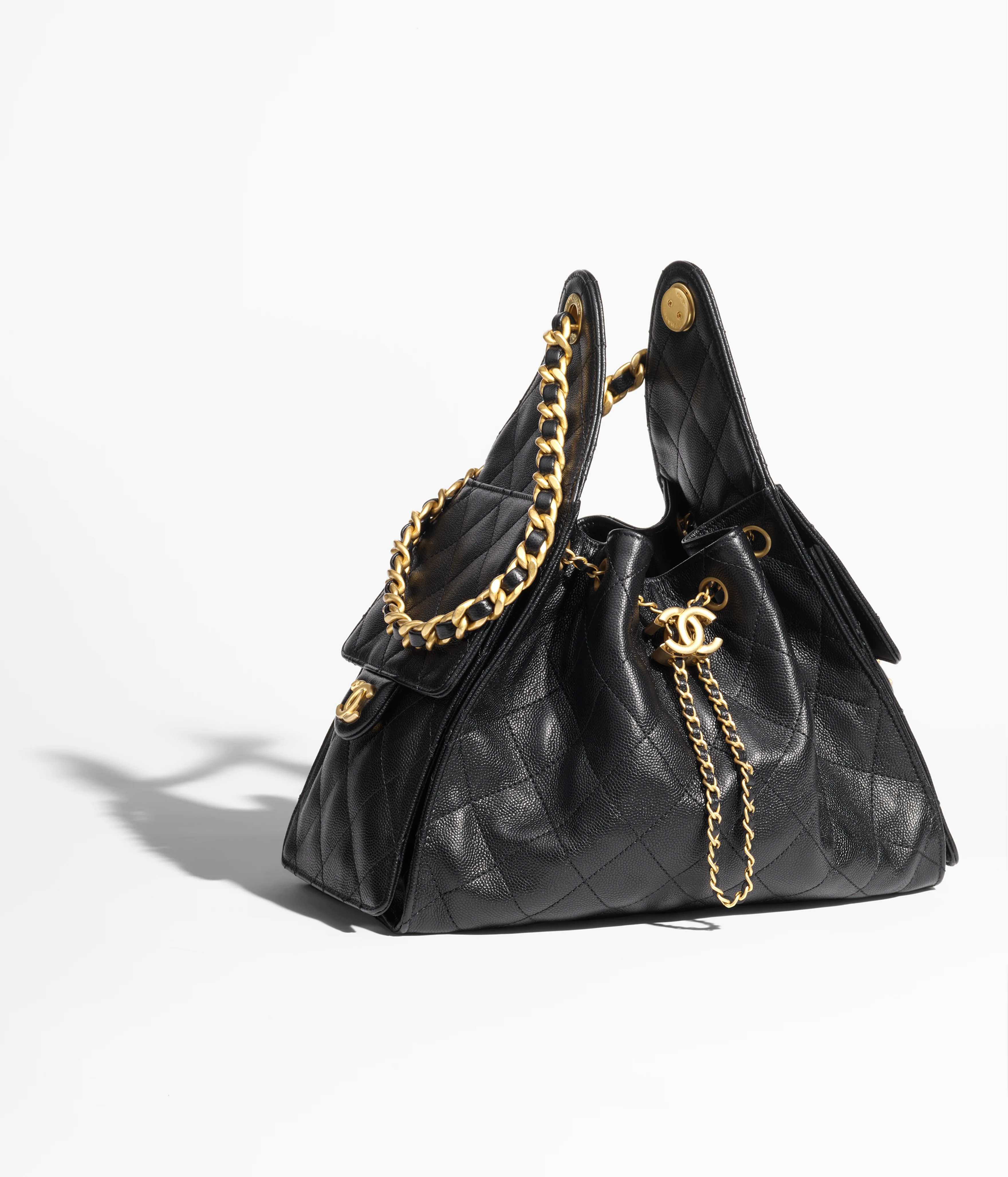 Chanel 25 Small Handbag Black