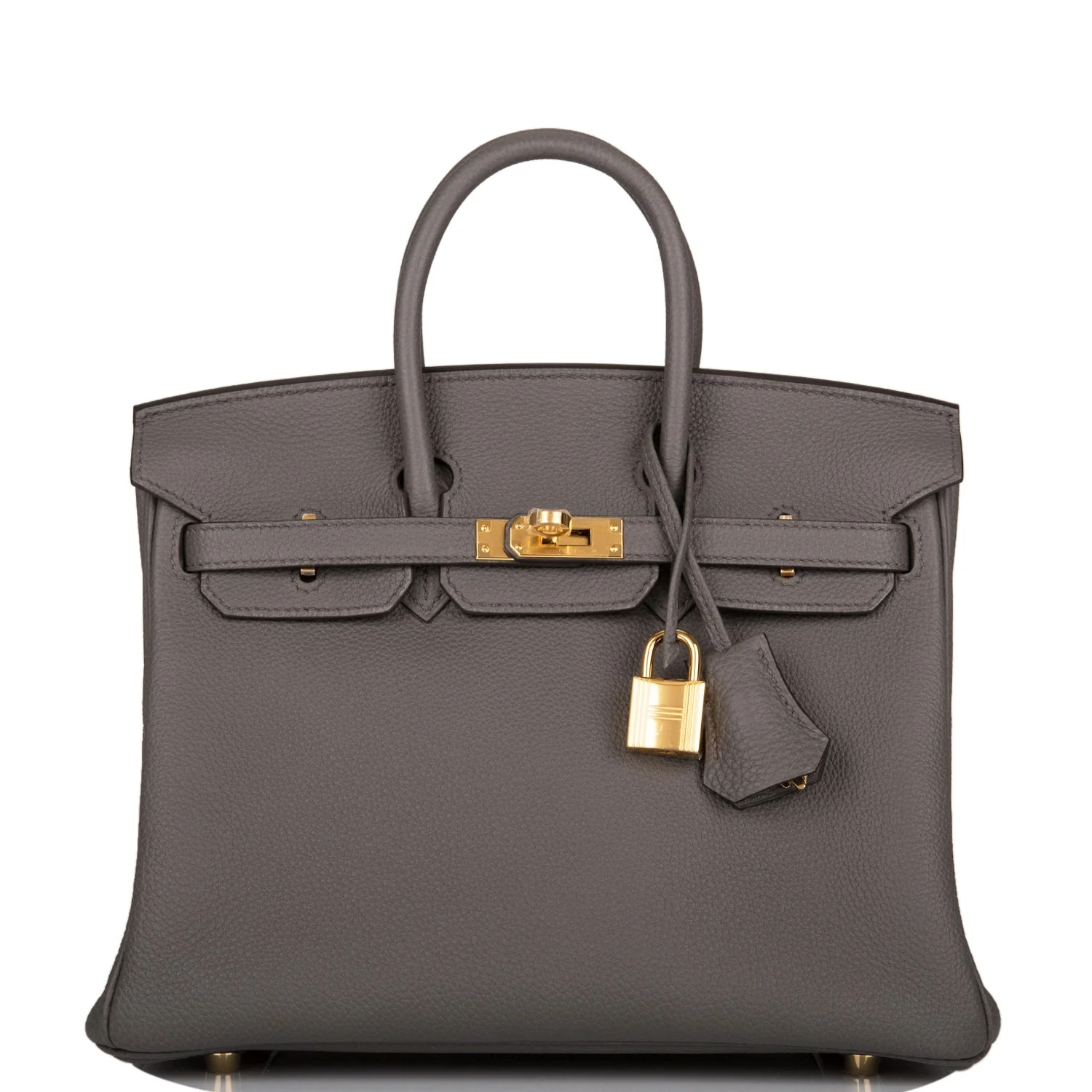 Birkin 25 Etain Togo Gold Hardware