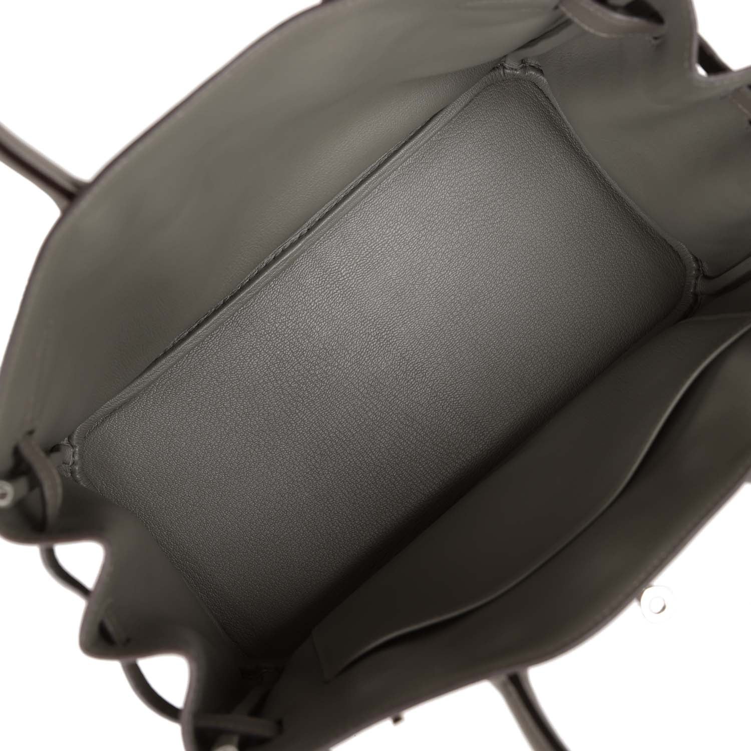 3 En 1 Birkin 30 Gris Meyer Togo and Swift Palladium Hardware