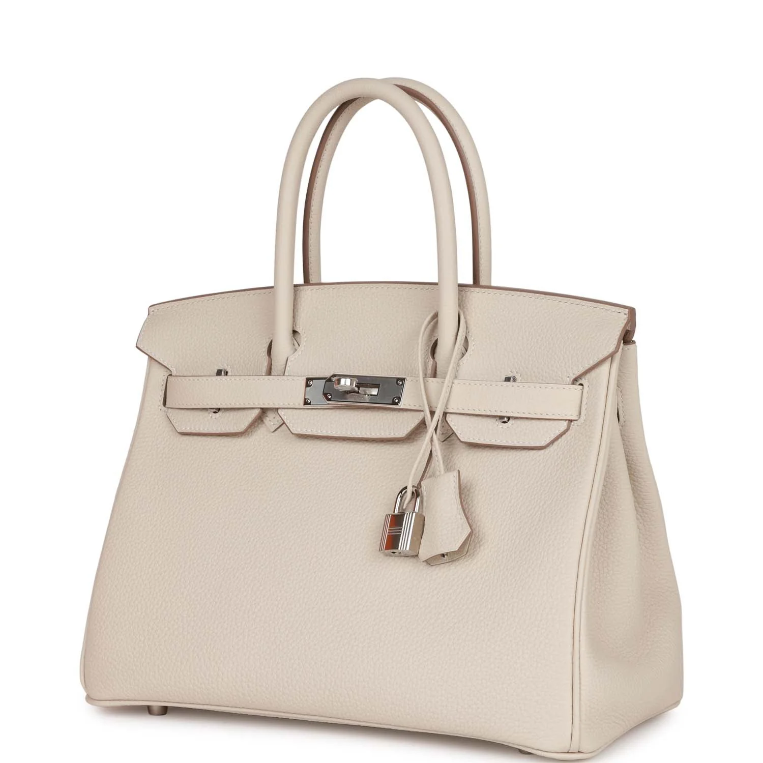 Birkin 30 Craie Togo Palladium Hardware