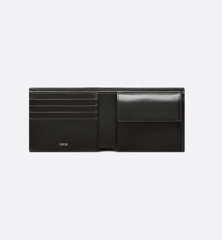 Bifold Wallet  Black CD Diamond Canvas
