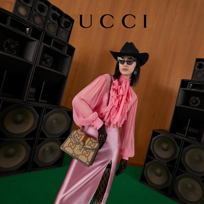 Ophidia Small Jumbo GG Top Handle Bag