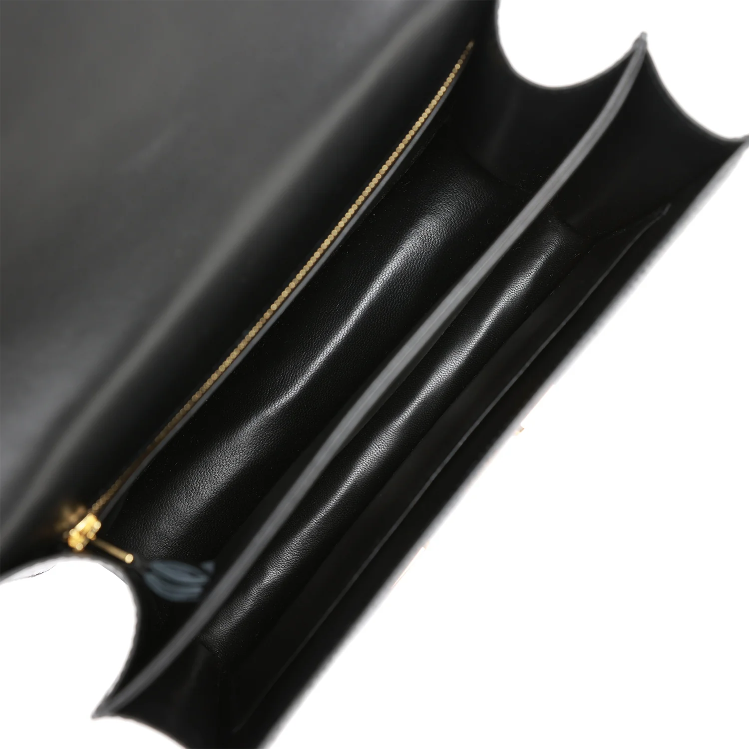 Constance 24 Black Shiny Alligator Rose Gold Hardware