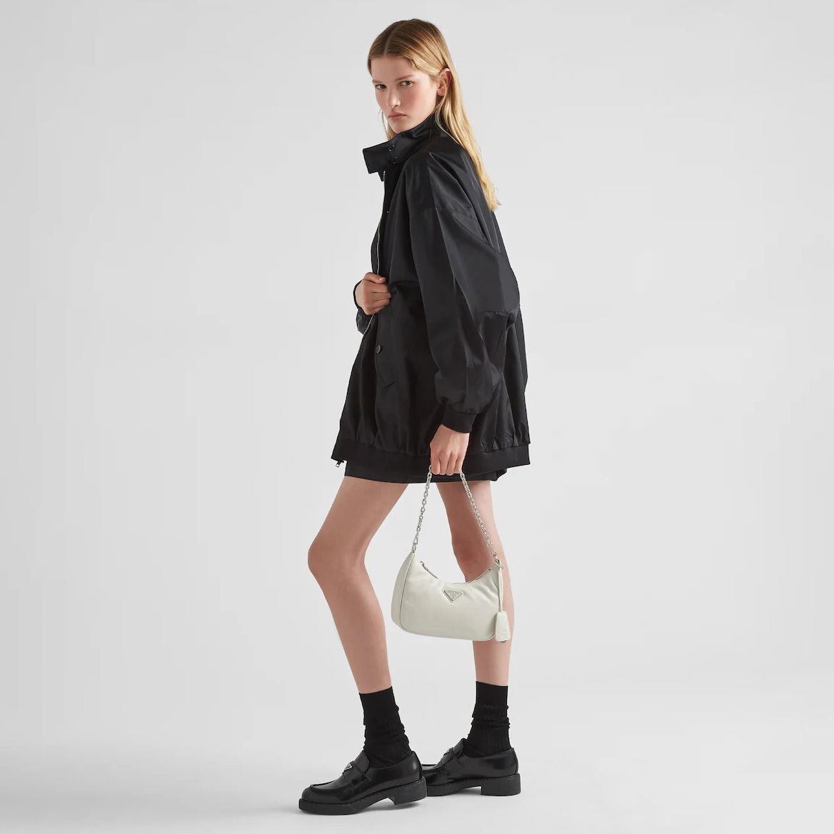 Padded nappa-leather  Re-Edition 2005 shoulder bag