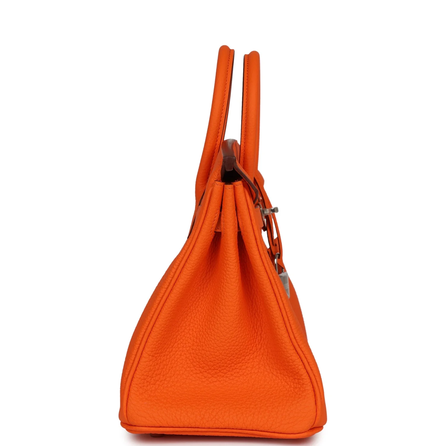 Birkin 25 Orange Minium Togo Palladium Hardware