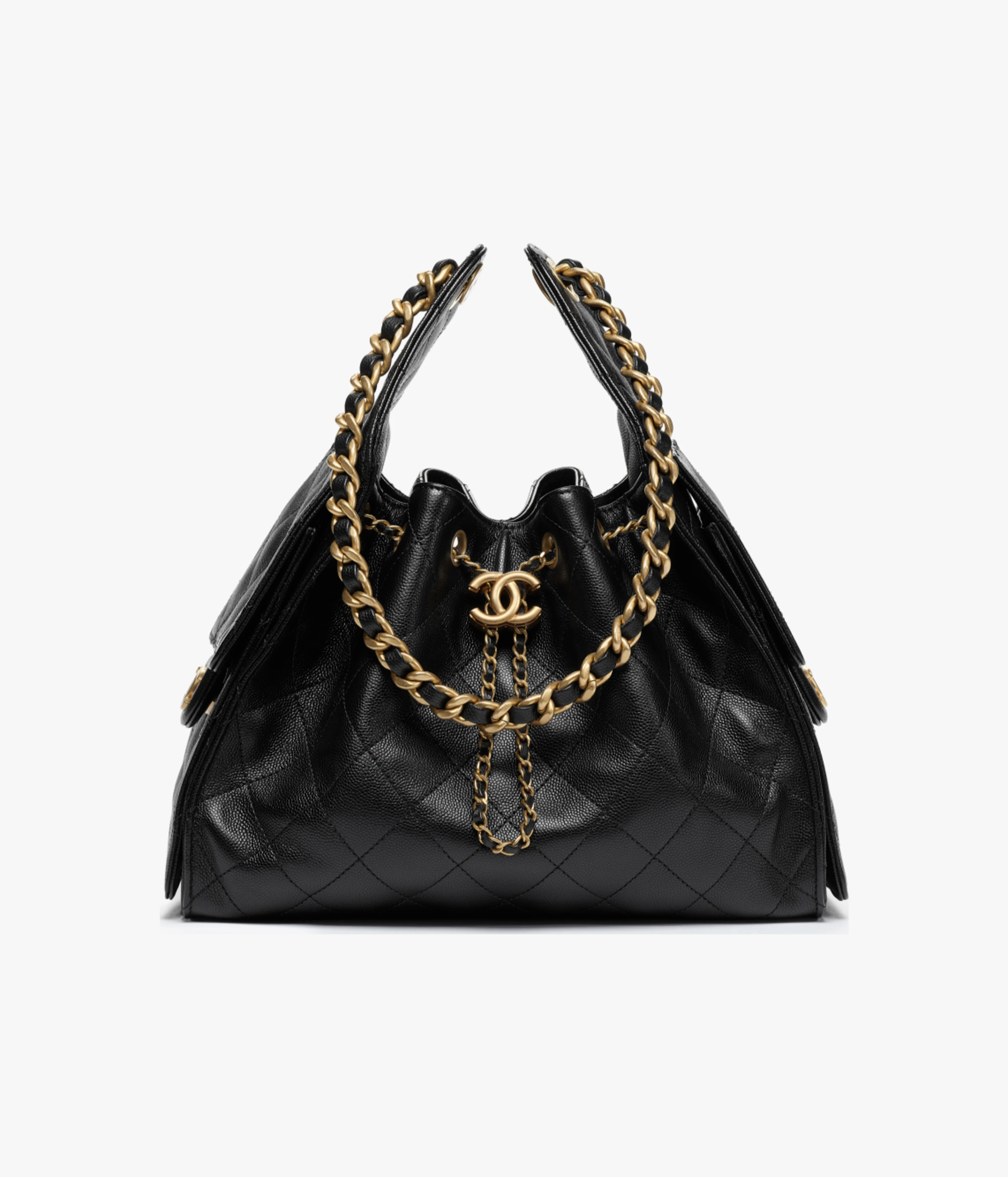 Chanel 25 Small Handbag Black