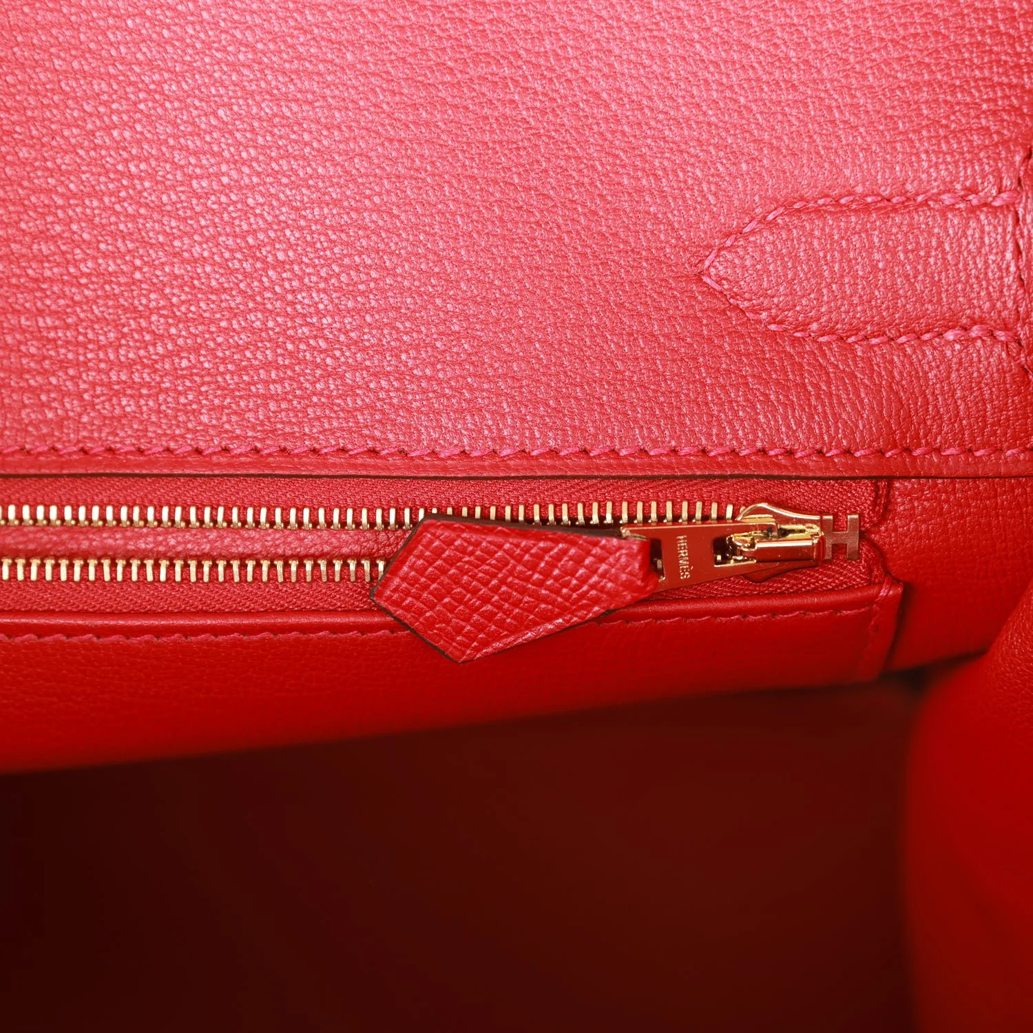 Birkin 30 Rouge Casaque Epsom Gold Hardware
