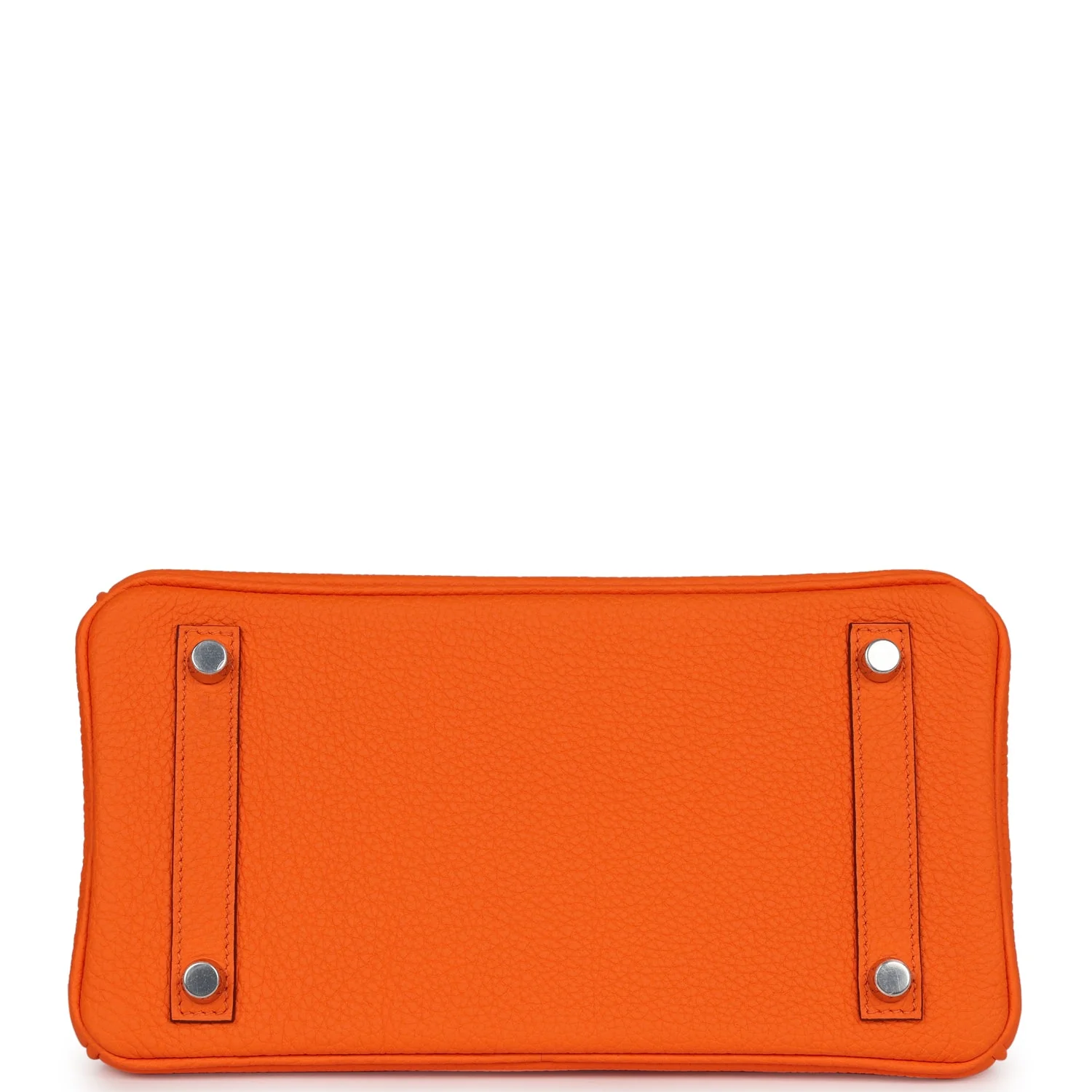Birkin 25 Orange Minium Togo Palladium Hardware