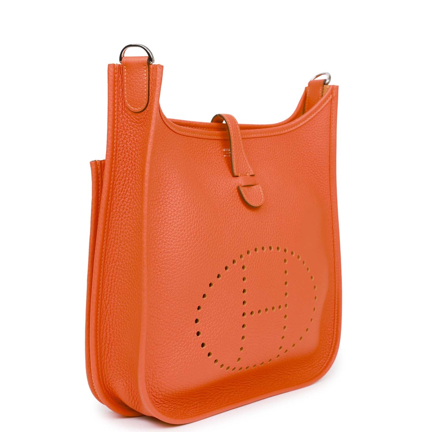 Evelyne III PM Feu Clemence Palladium Hardware