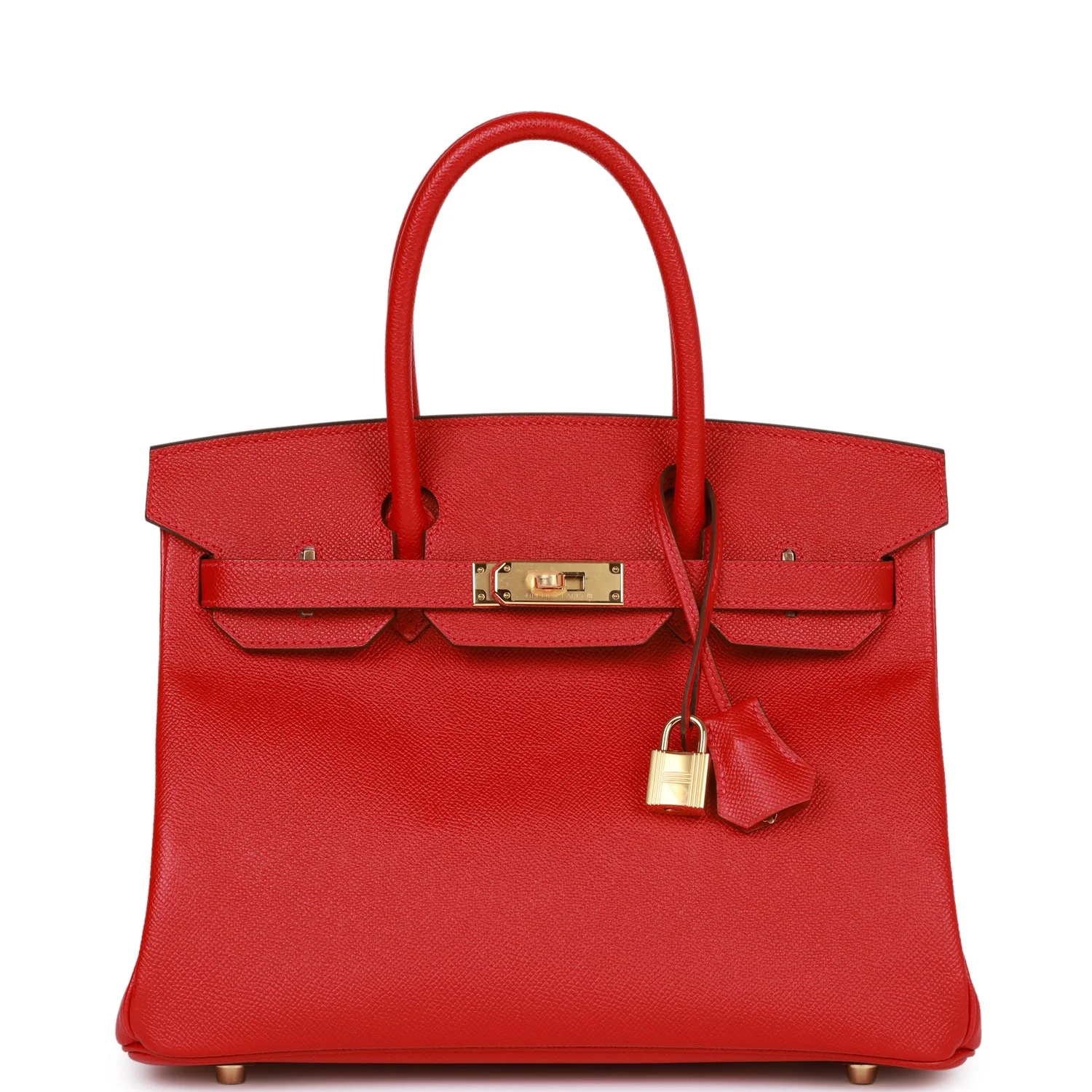 Birkin 30 Rouge Casaque Epsom Gold Hardware