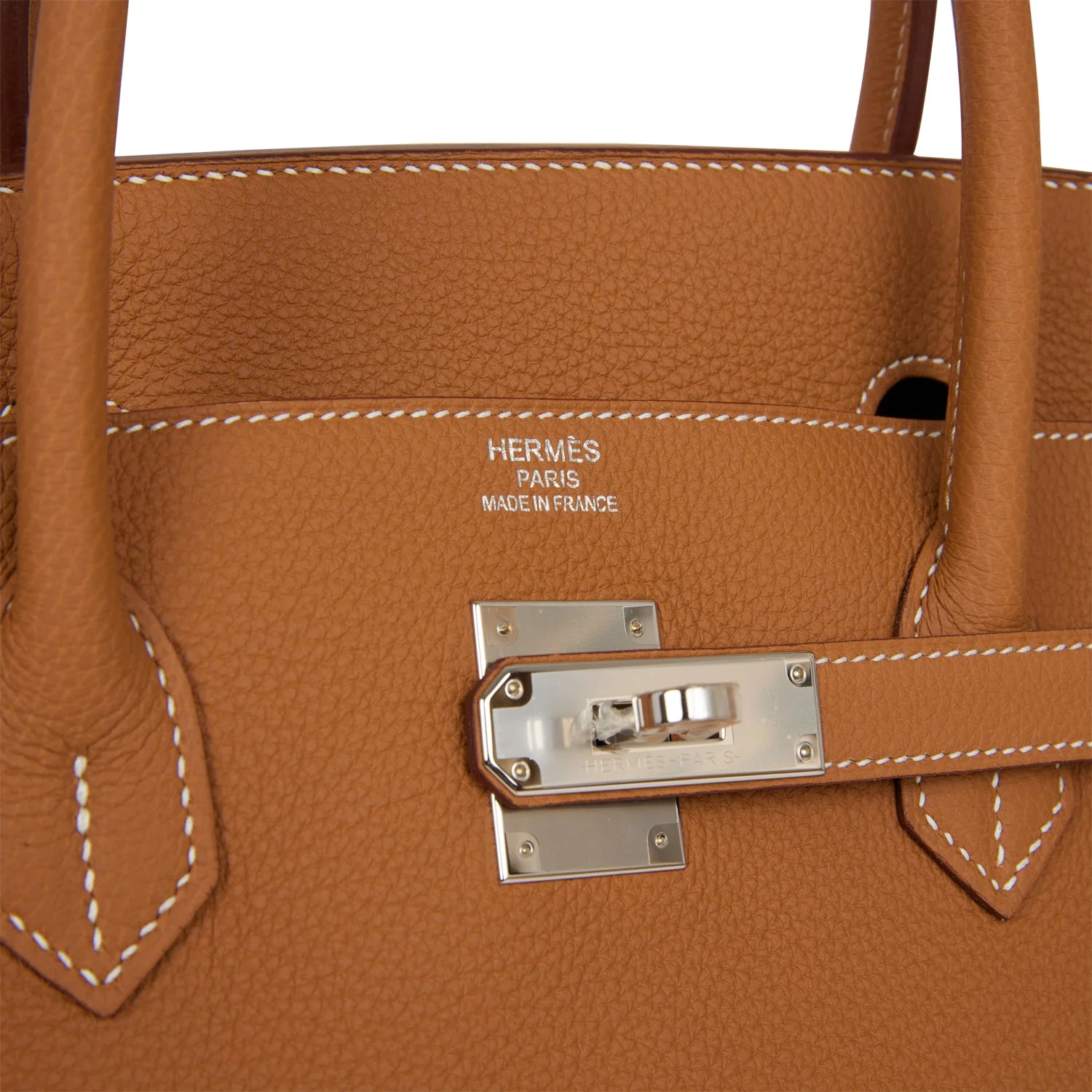 Birkin 40 Gold Togo Palladium Hardware