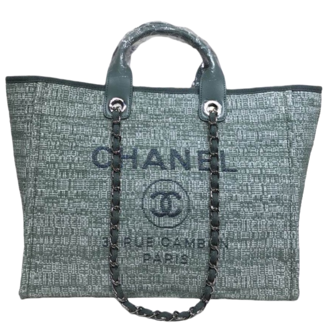 CHANEL Medium Tote grey1- A66941