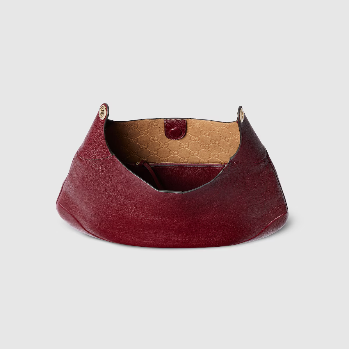 Gucci B Large Shoulder Bag Red