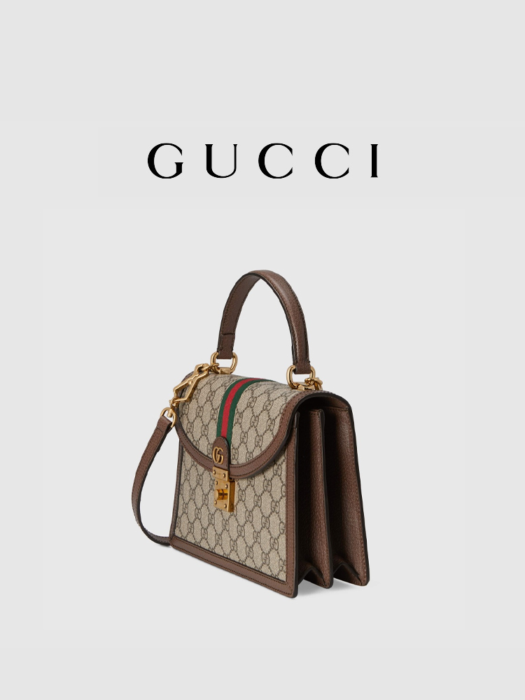 Ophidia GG Small Top Handle Bag