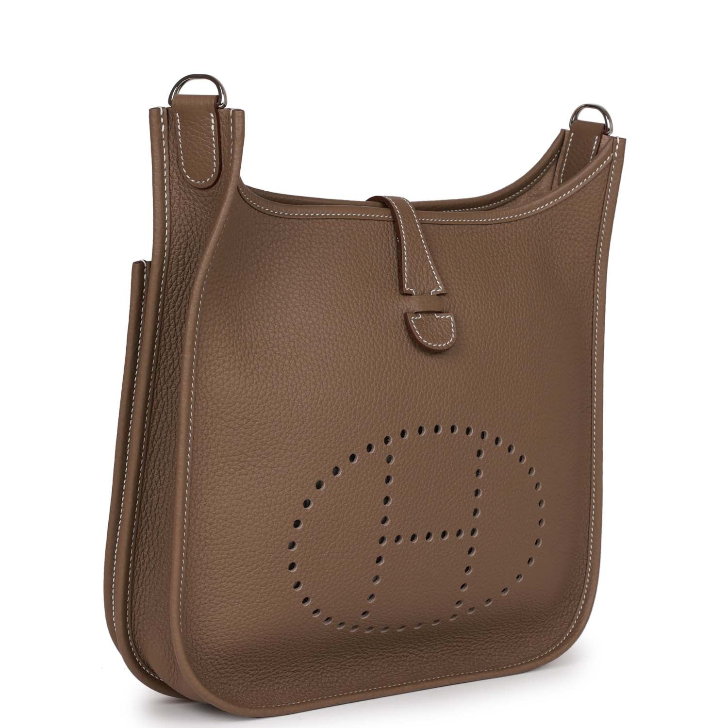 Evelyne III PM Etoupe Clemence Palladium Hardware