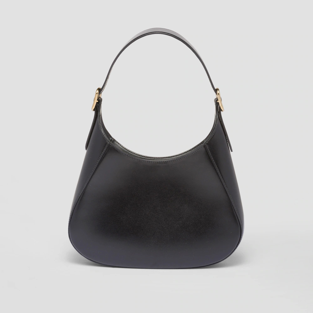 Leather shoulder bag