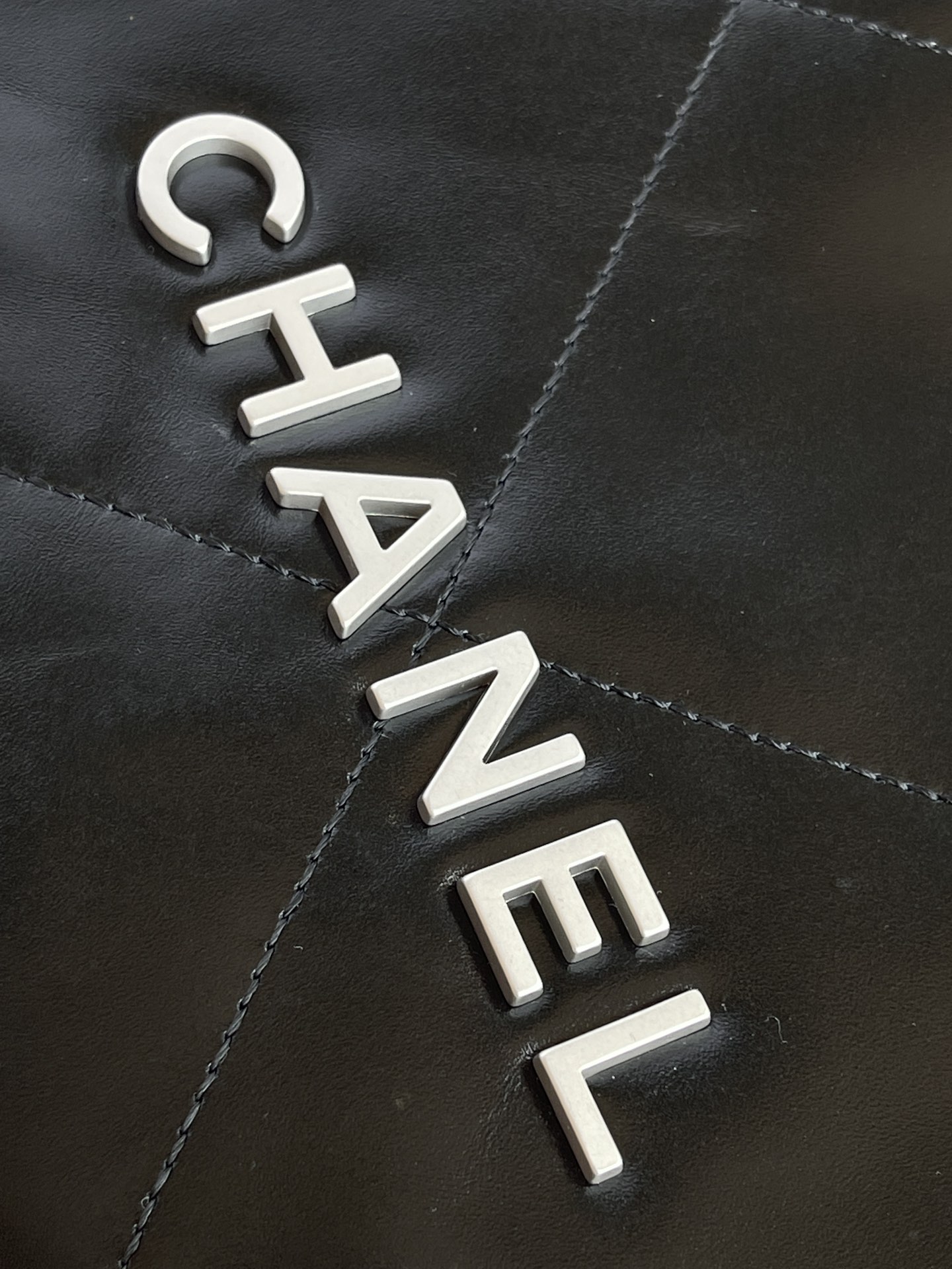 CHANEL Backpacks Shiny Calfskin & Gold-Tone Metal Black- AS3859