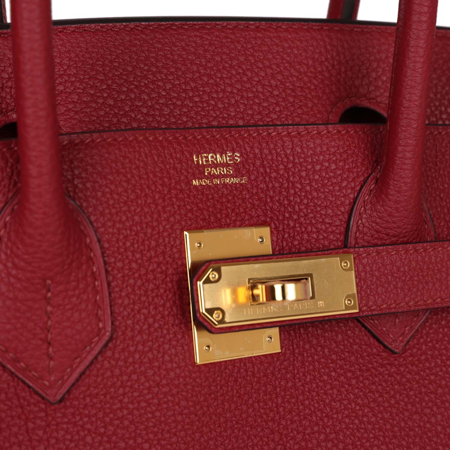 Birkin 30 Rouge Grenat Togo Gold Hardware