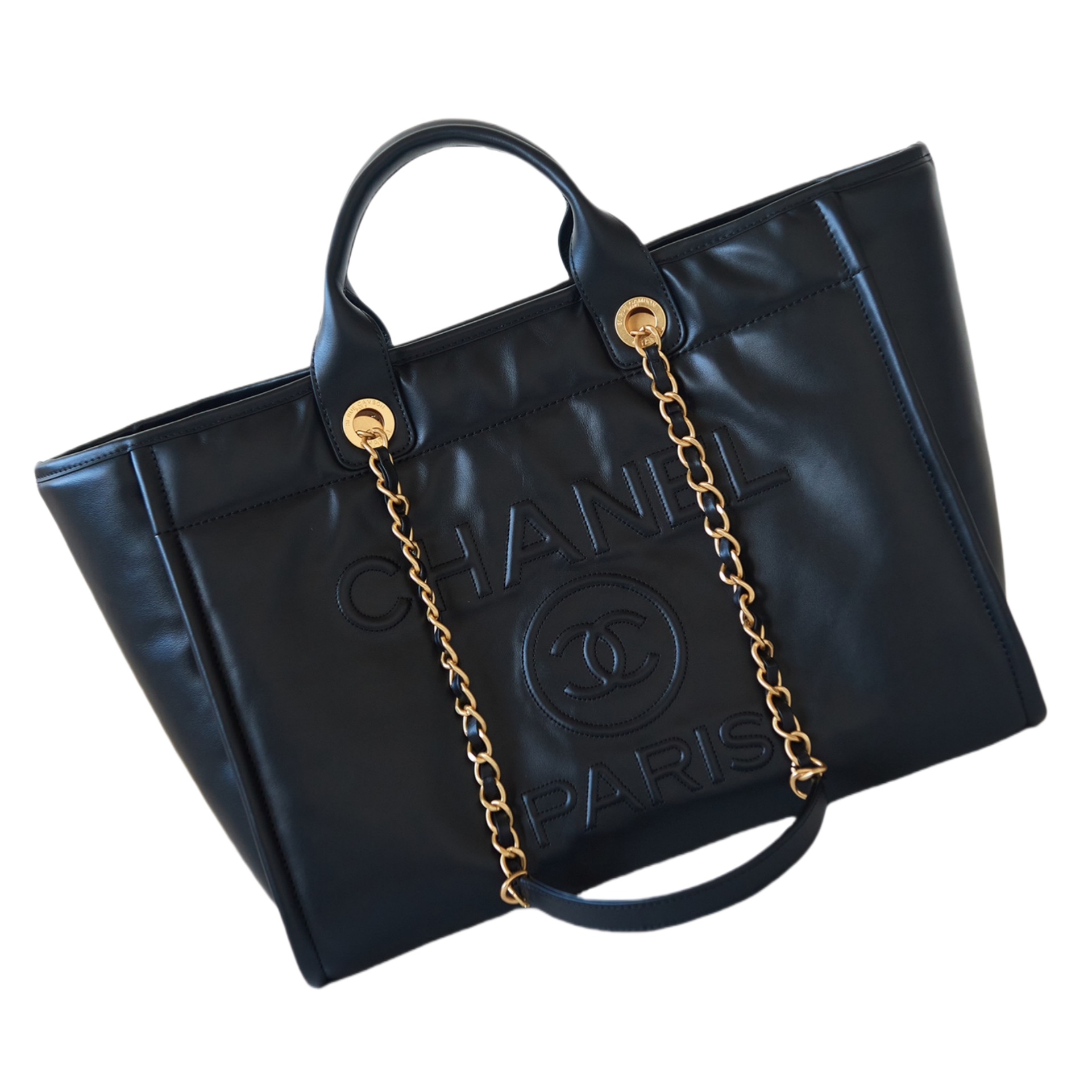 CHANEL Medium Tote Black1- A66941