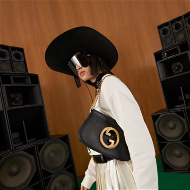 Blondie shoulder bag-Black