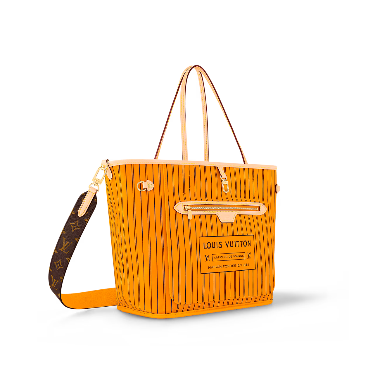 Neverfull Bandoulière Inside Out MM M11947