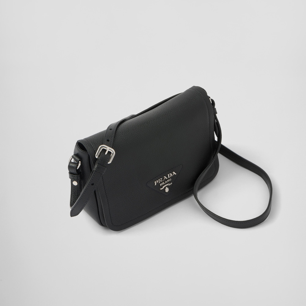 Leather shoulder bag