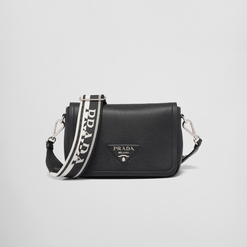 Leather shoulder bag