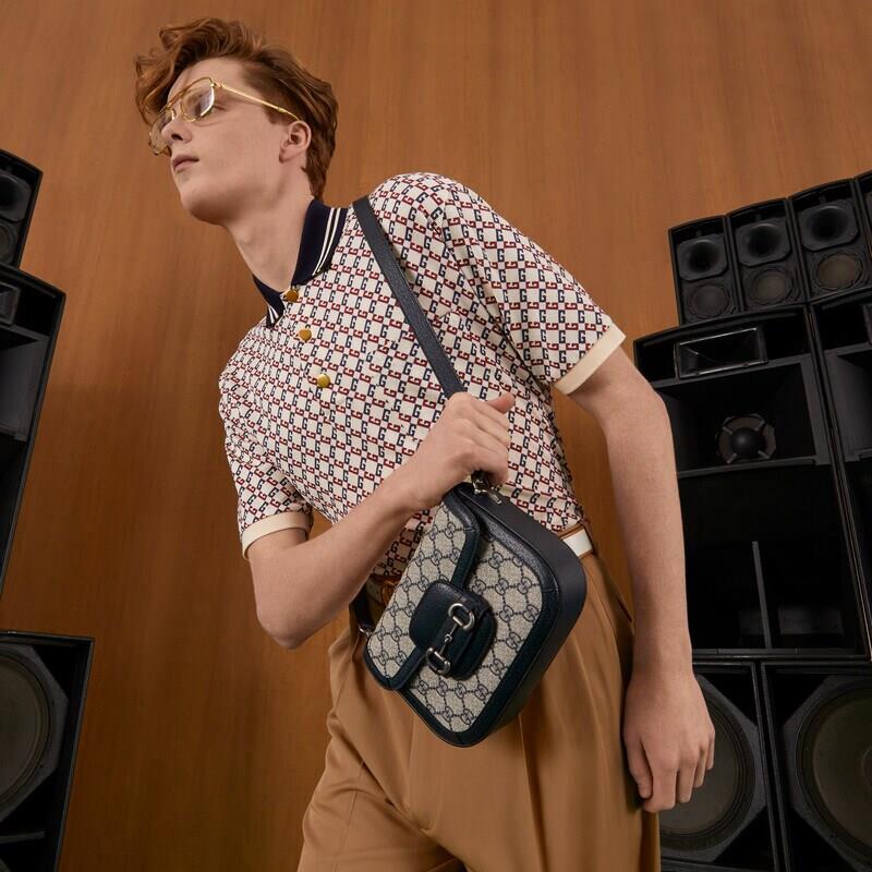 Horsebit 1955 Mini BaGG With Detachable Double Straps