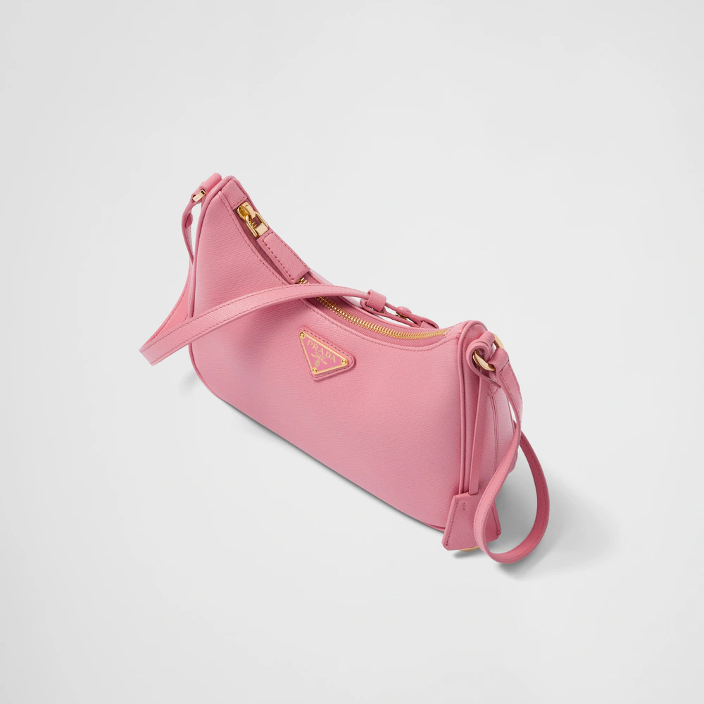 Re-Edition Saffiano leather mini bag