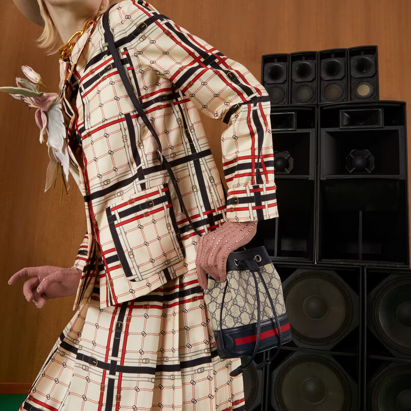 Ophidia mini GG bucket bag