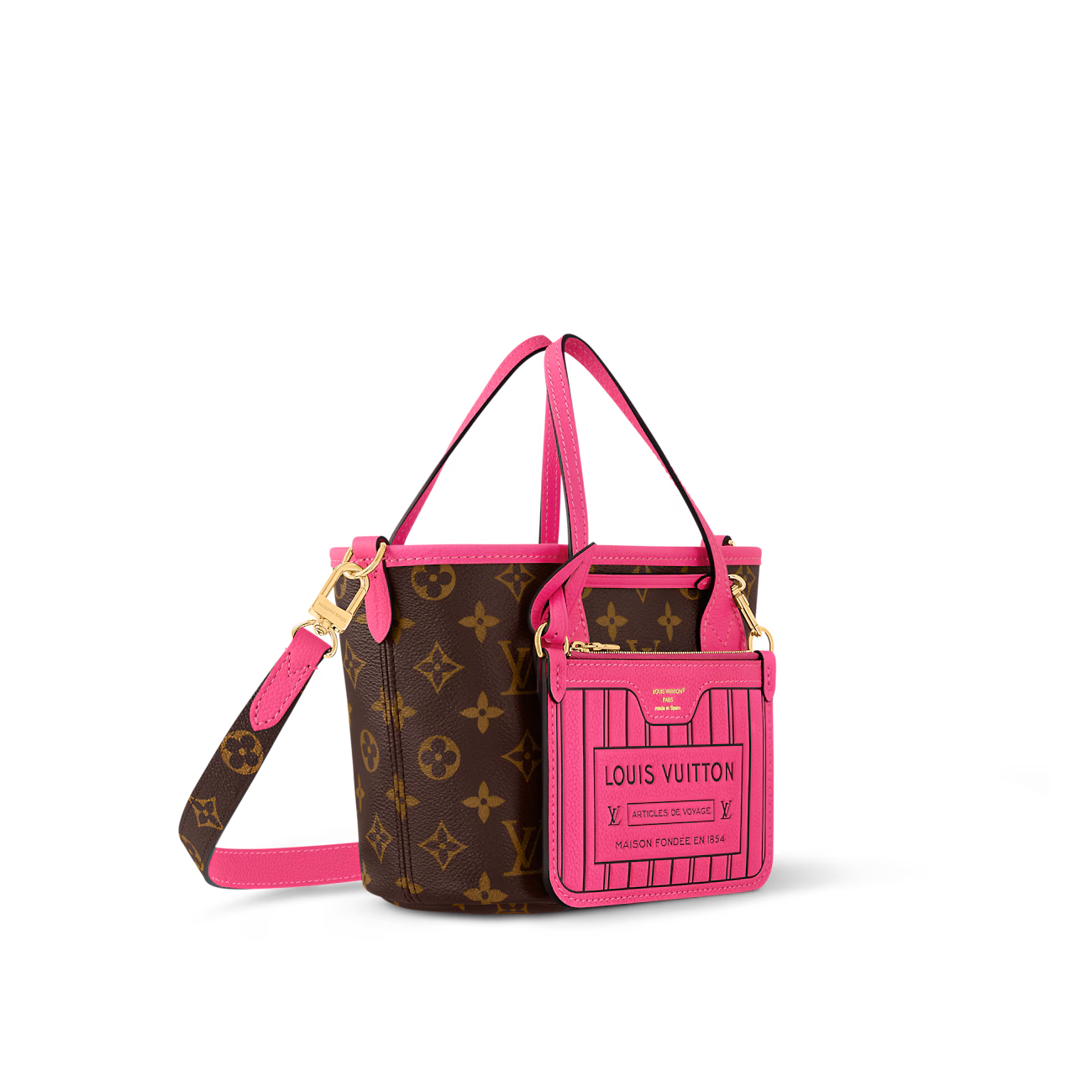 Neverfull Bandoulière Inside Out BB M12106