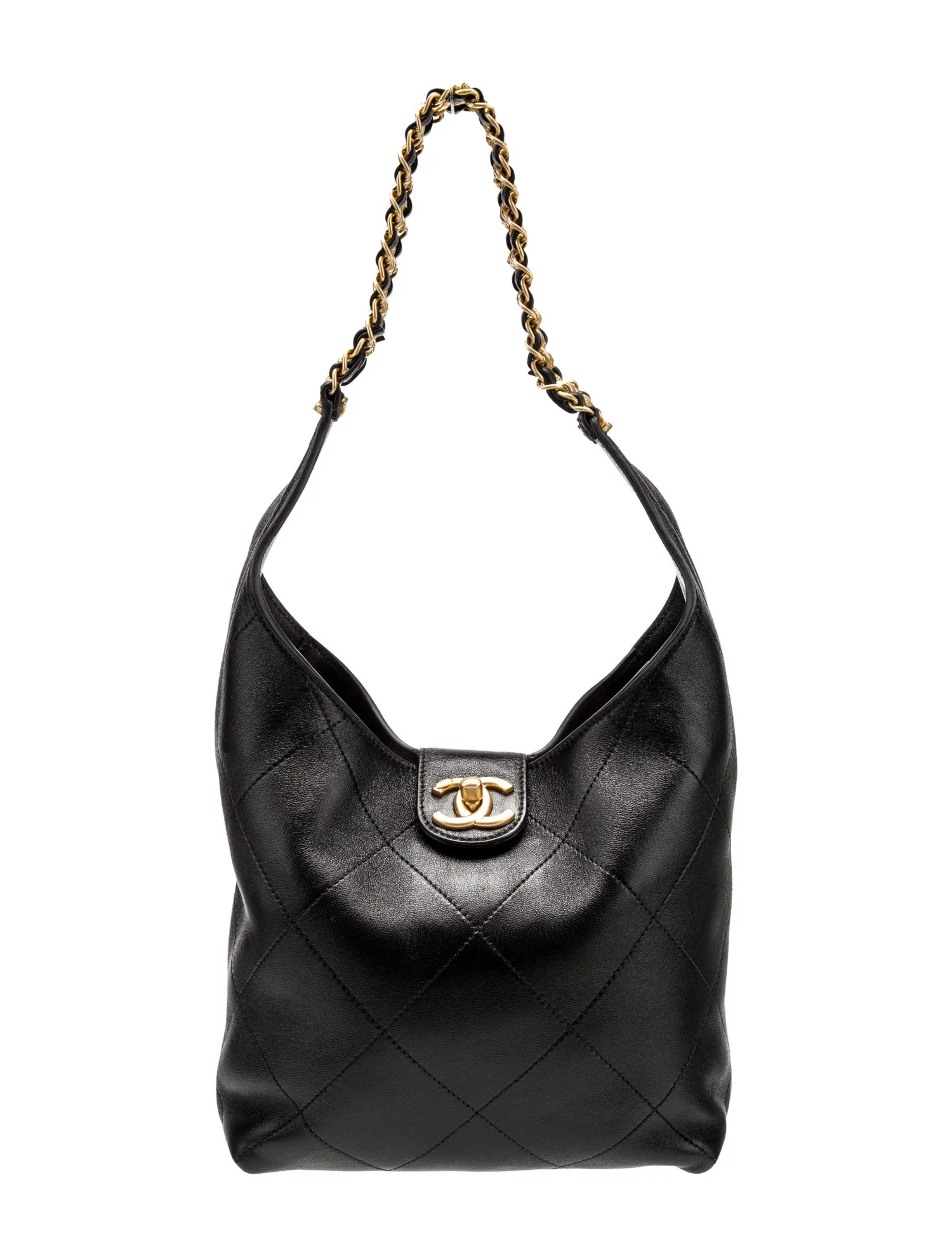 Chanel 2025 Quilted Chain Hobo