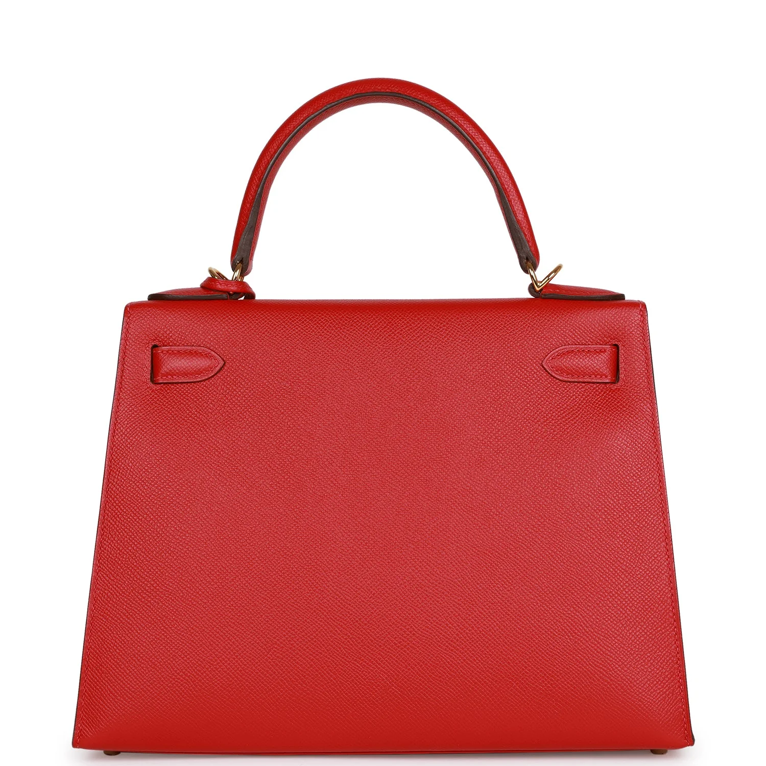 Kelly Sellier 28 Rouge Casaque Epsom Gold Hardware