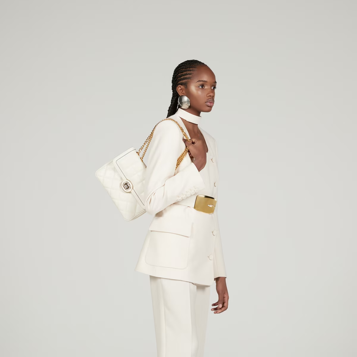 Deco small shoulder bag