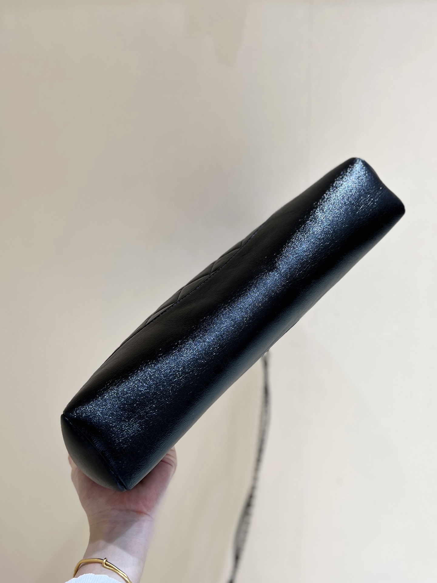 CHANEL Shopping Bag Black-AS4854