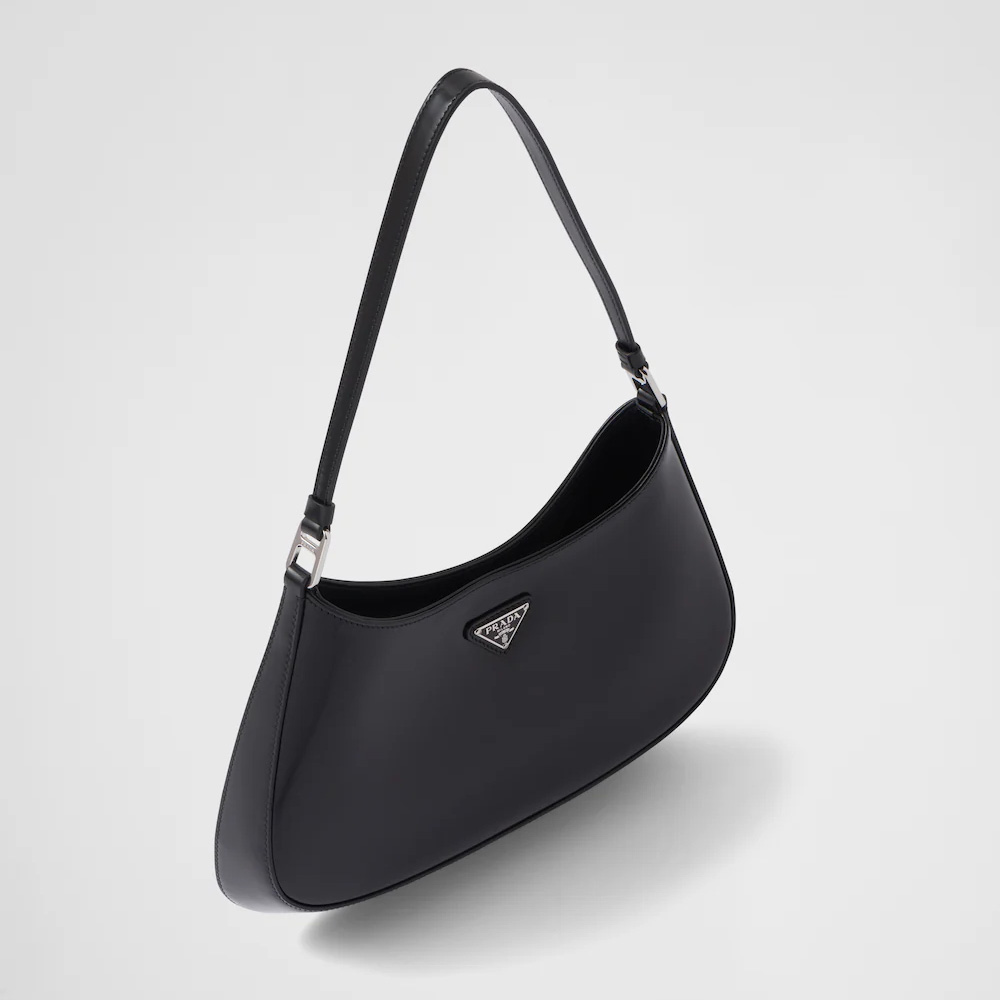 Cleo brushed leather shoulder bag