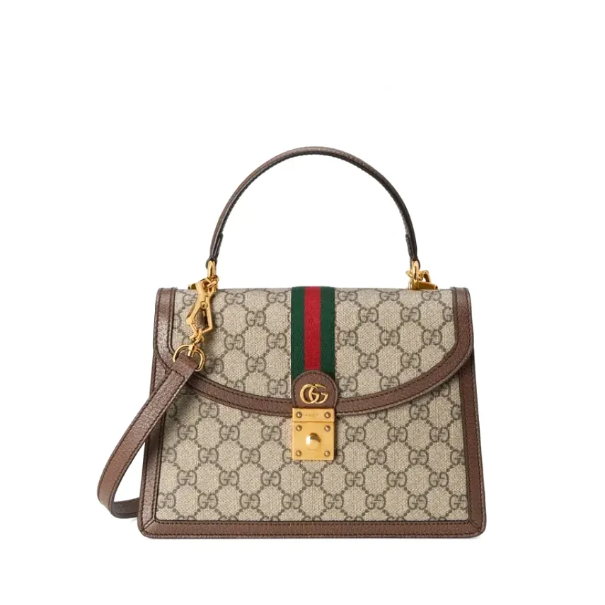 Ophidia GG Small Top Handle Bag