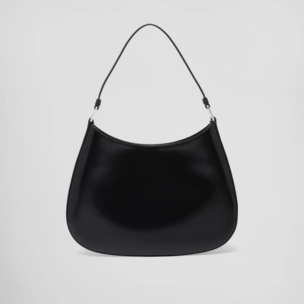Cleo brushed leather shoulder bag