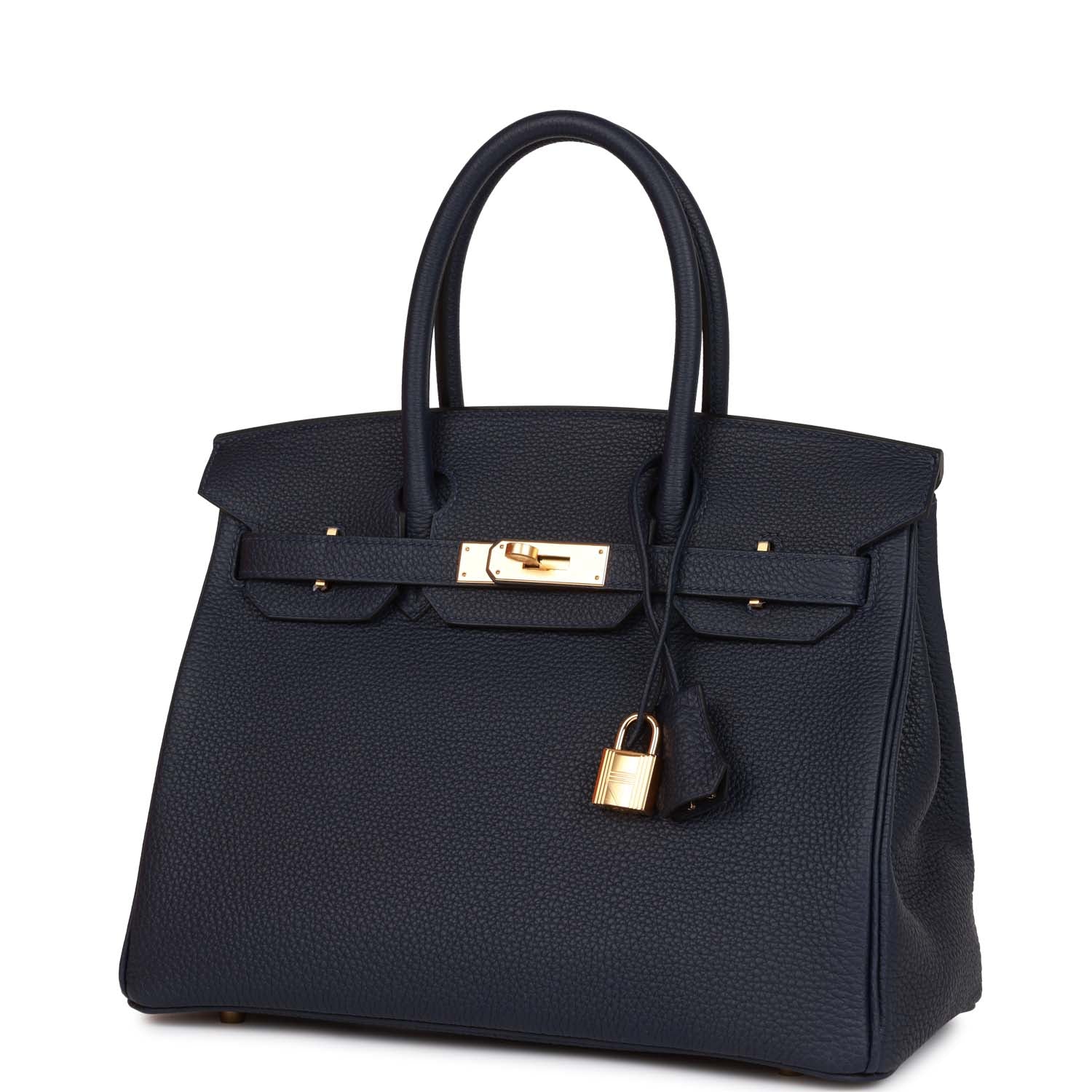 Birkin 30 Bleu Nuit Togo Gold Hardware