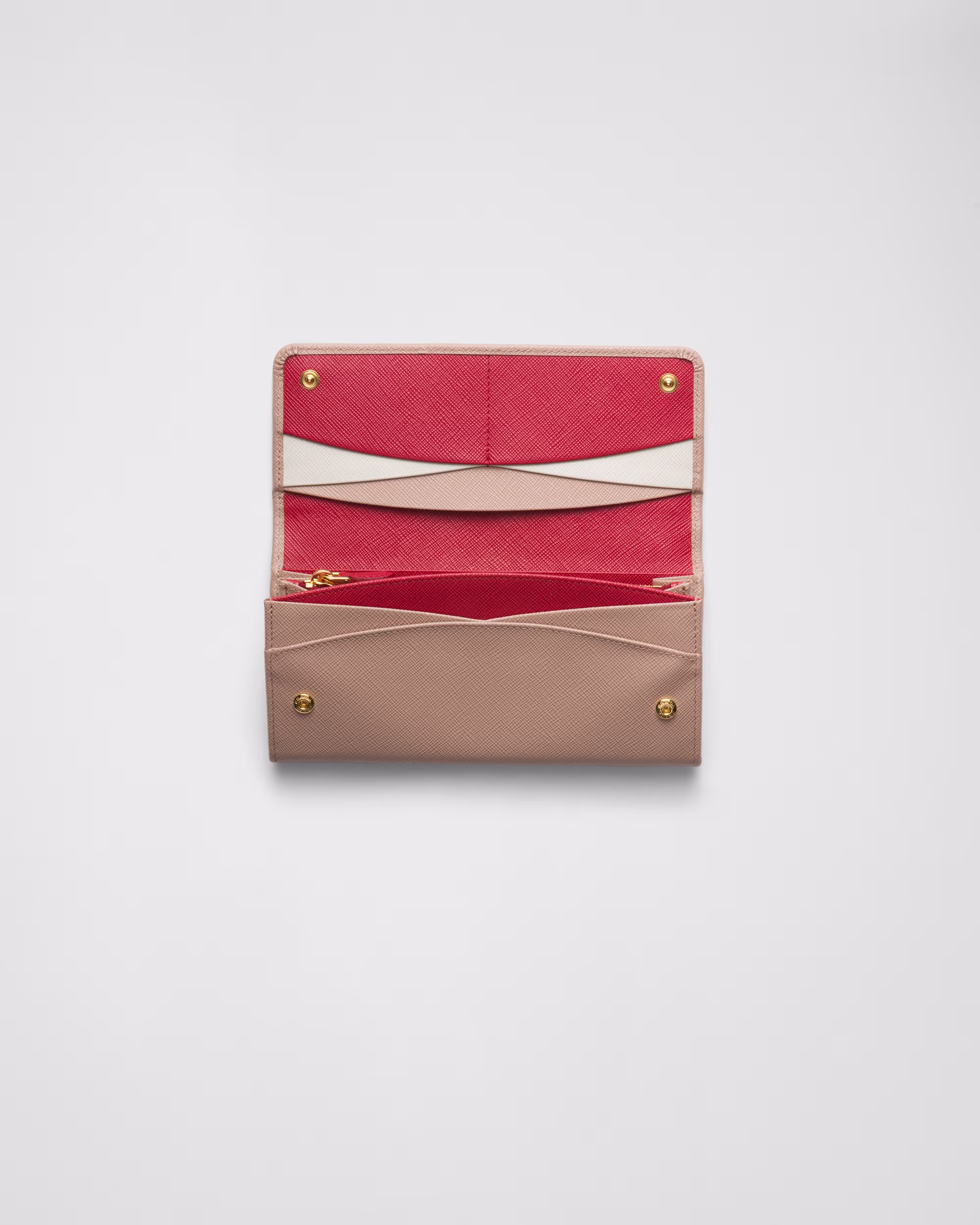 Large Saffiano Leather Wallet