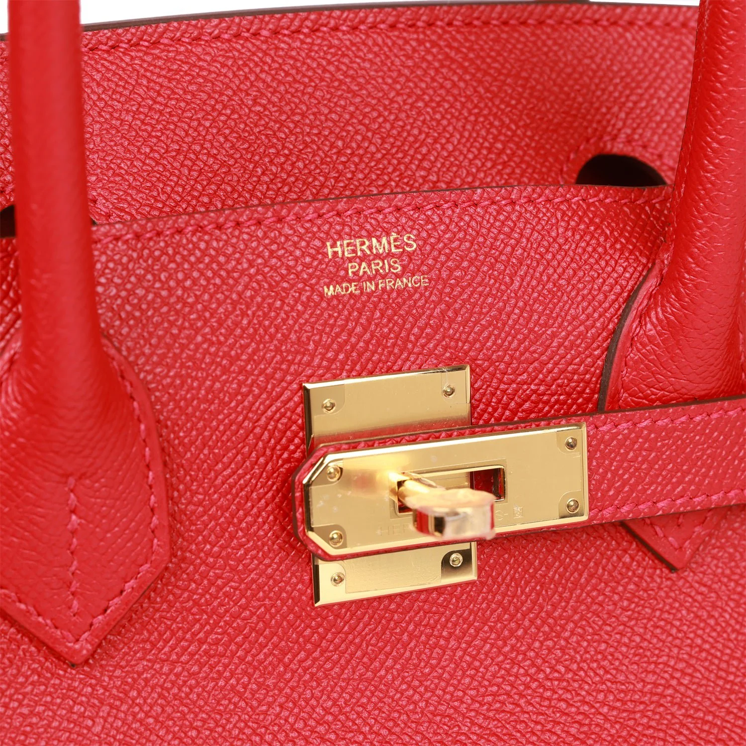 Birkin 30 Rouge Casaque Epsom Gold Hardware