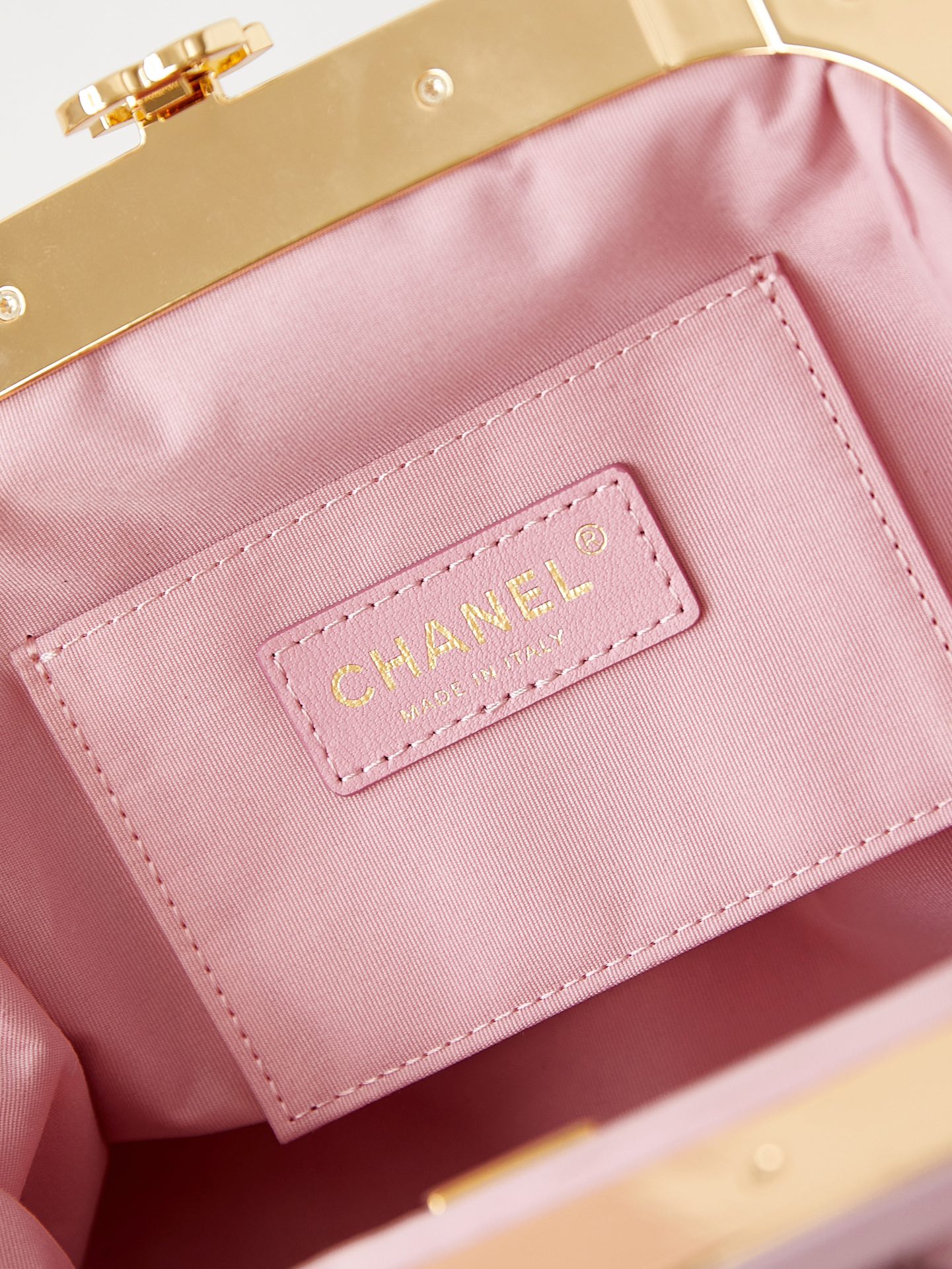 CHANEL Clutch Bag Pink-AS4717