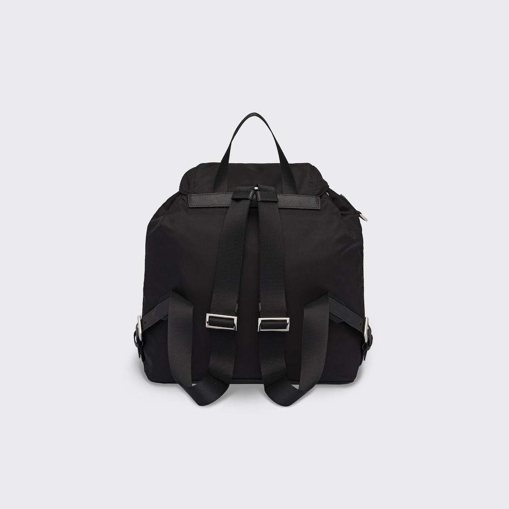 Re-Nylon medium backpack with pouch