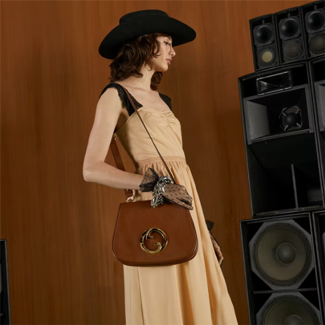 Blondie medium bag-Brown