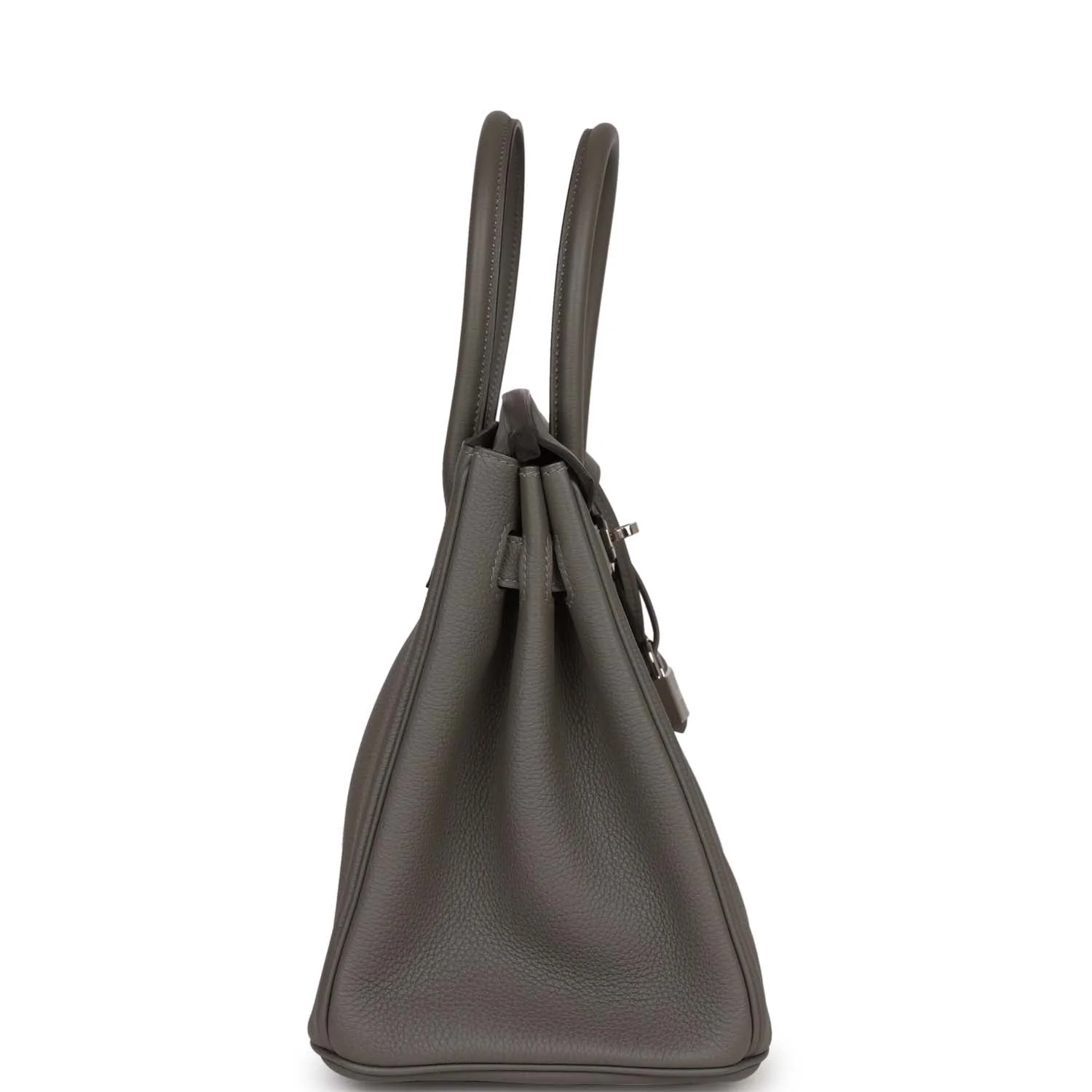 3 En 1 Birkin 30 Gris Meyer Togo and Swift Palladium Hardware