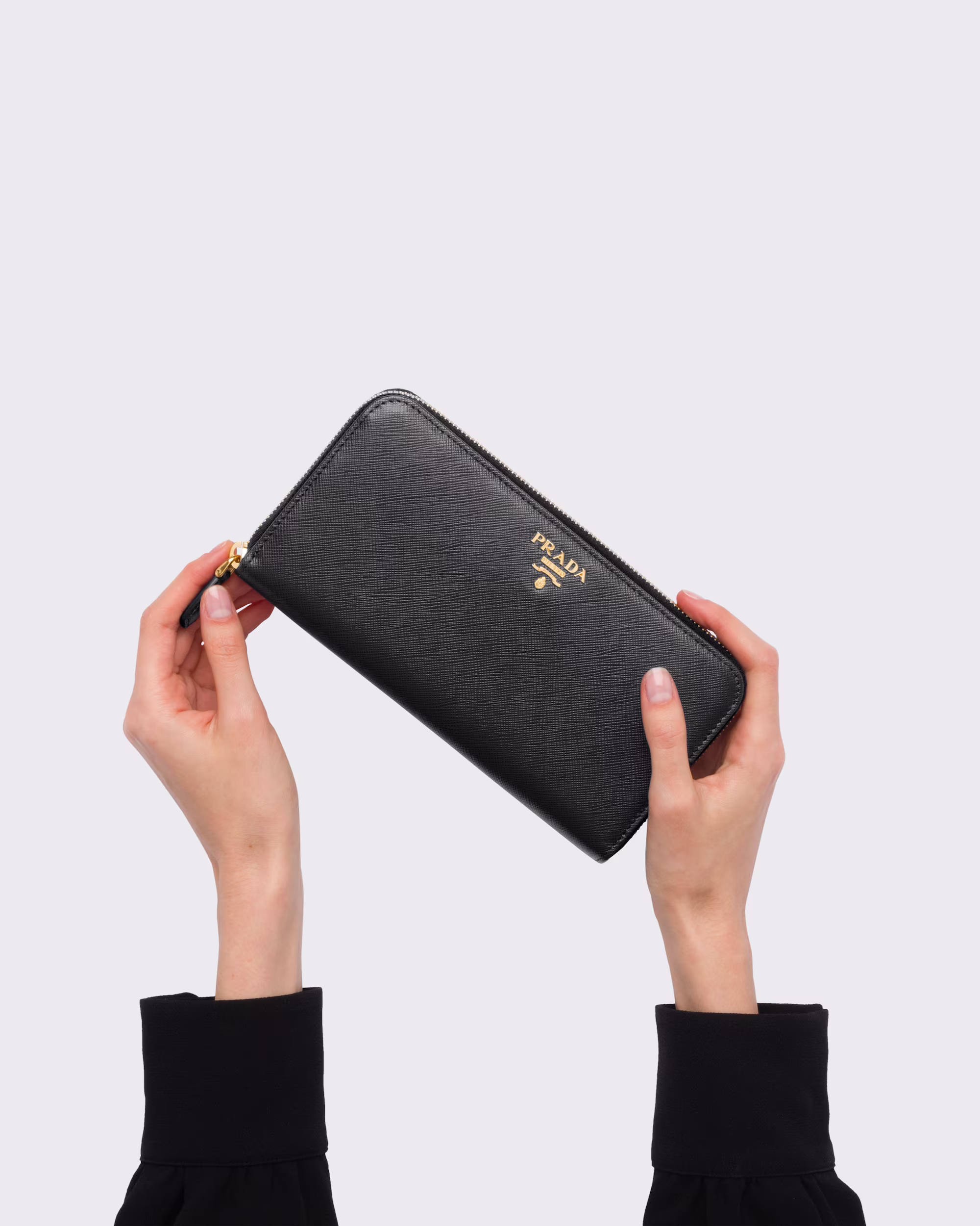 Large Saffiano Leather Wallet