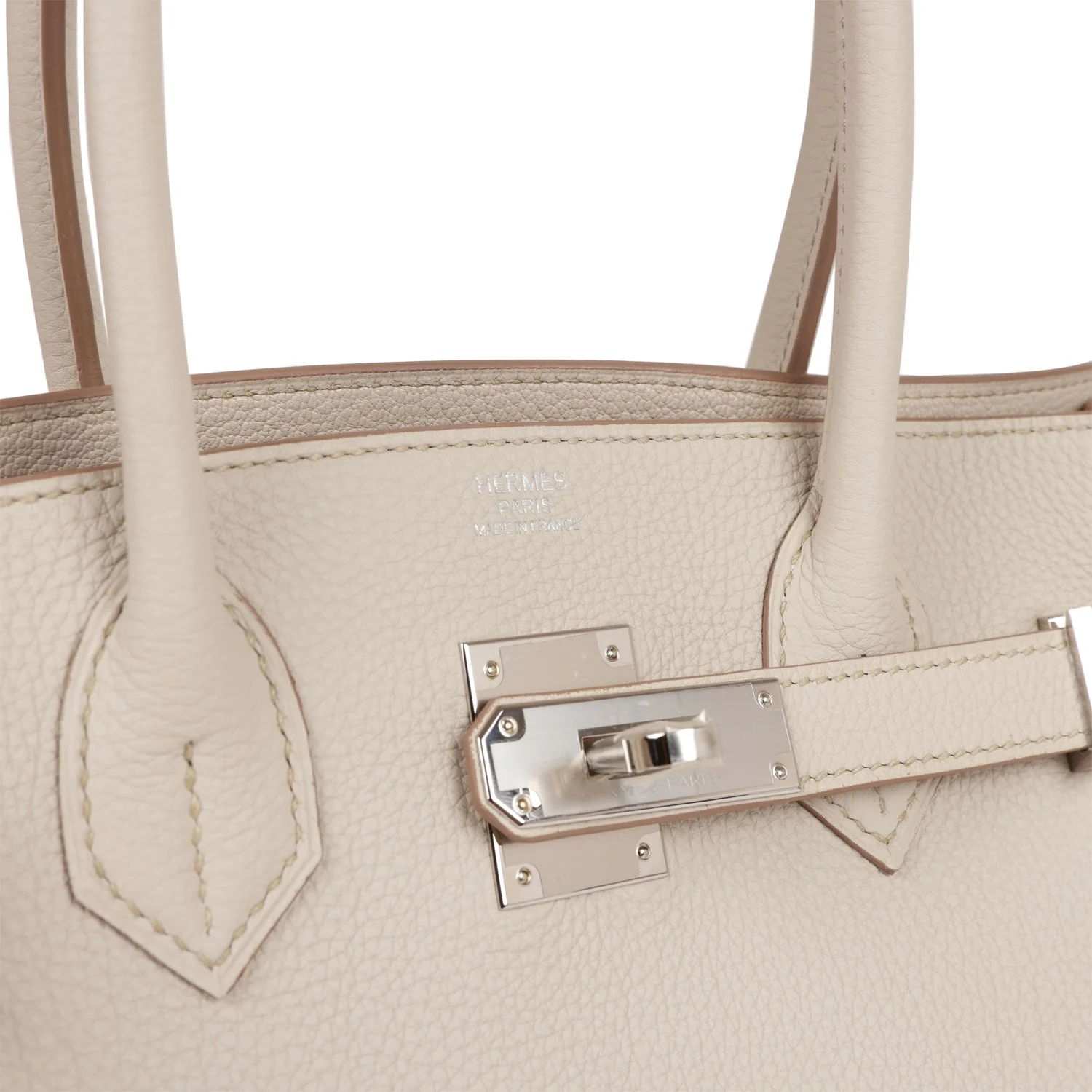 3 En 1 Birkin 30 Beton Togo and Swift Palladium Hardware