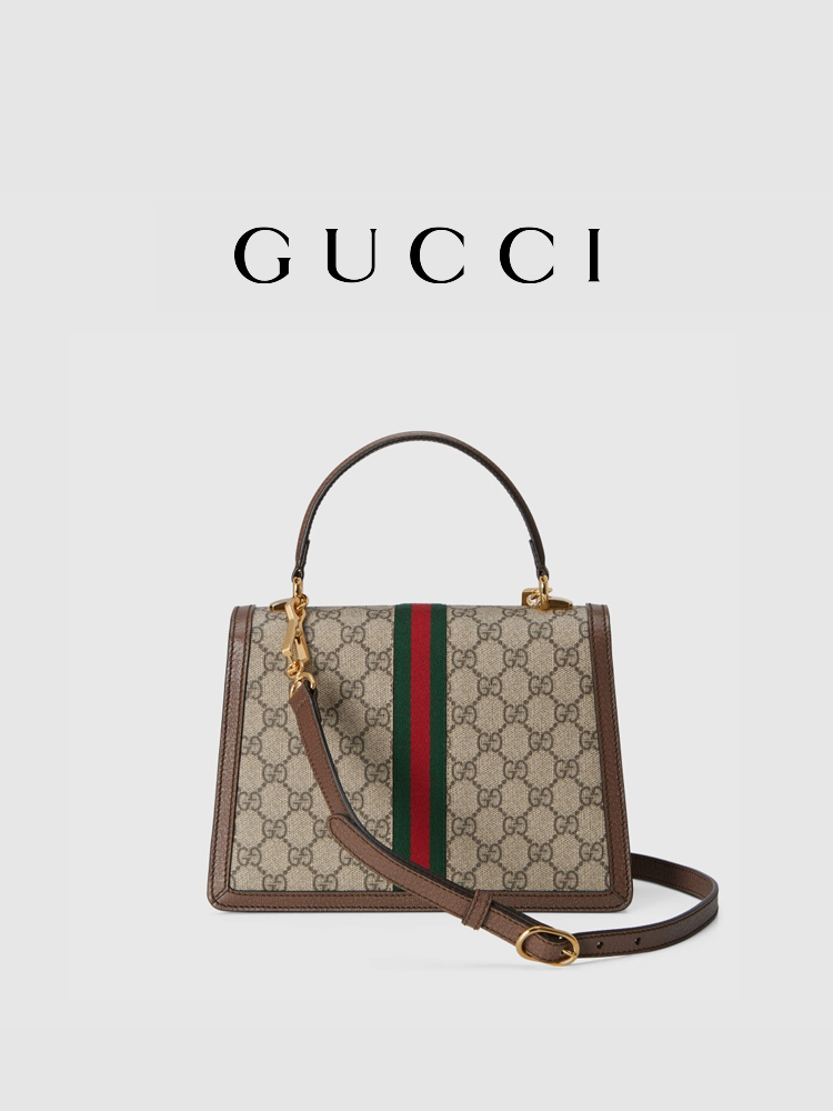 Ophidia GG Small Top Handle Bag