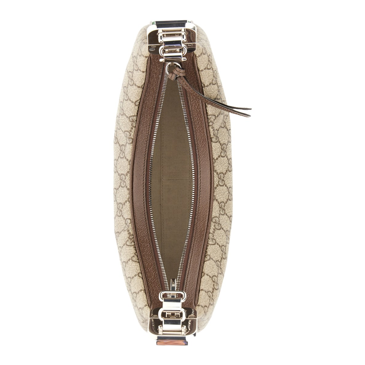 Attache Large Shoulder Bag Brown 702823