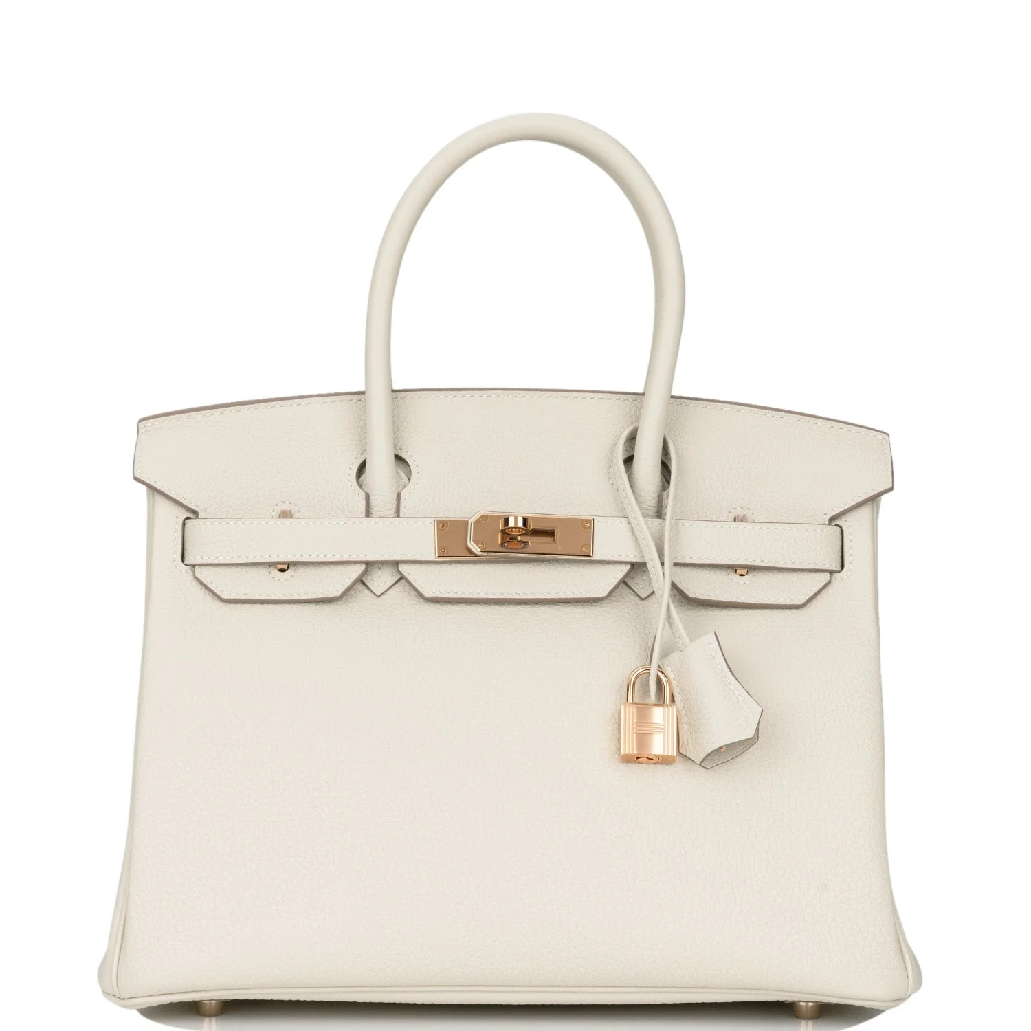 Birkin 30 Craie Togo Rose Gold Hardware